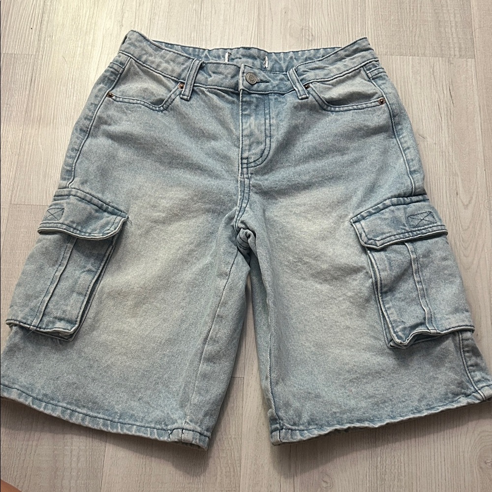 Tilly's Light Blue Jean Shorts